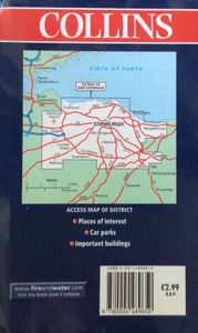 Edinburgh Streetfinder Colour Map