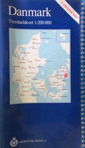 Danmark- Færdselskort