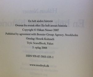 En helt anden historie