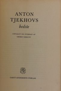 Tjekhovs bedste