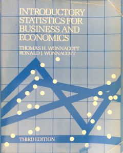 Introductory Statistics for Business and Economics
