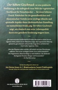 Der höhere Geschmack