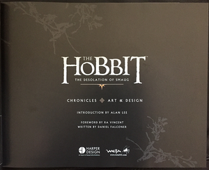The Hobbit: The Desolation of Smaug Chronicles: Art & Design