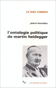 L'ontologie politique de Martin Heidegger