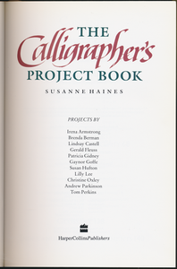 The Calligrapher's Project Book
