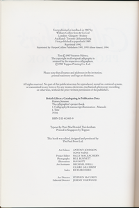 The Calligrapher's Project Book