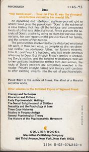 Dora: An Analysis of a Case of Hysteria
