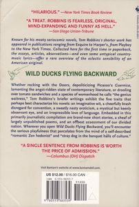 Wild Ducks Flying Backward