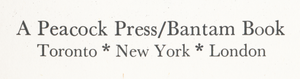 Peacock Press/Bantam Books