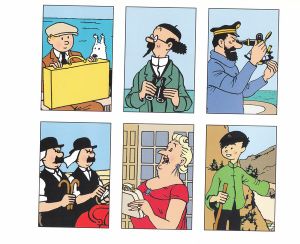Le Timbre Voyage Avec Tintin