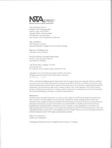 The NSTA Reader's Guide to The Next Generation Science Standards