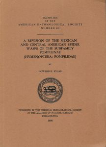 A Revision of the Mexican and Central American Spider Wasps of the Subfamily Pompilinae (Hymenoptera: Pompilidae)