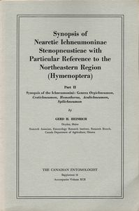 Synopsis of Nearctic Ichneumoninae Stenopneusticae with Reference to the Northeastern Region (Hymenoptera). Part II: Synopsis of the Ichneumonini: Genera Orgichneumon, Cratichneumon, Homotherus, Aculichneumon, Spilichneumon.