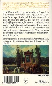 Les rêveries du promeneur solitaire