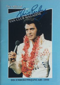 The Official Elvis Presley Fan Club Magazine   December 1998 / January 1999