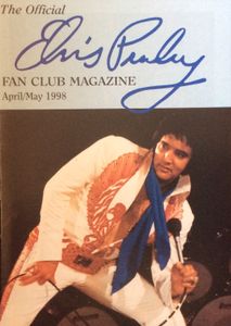 The Official Elvis Presley Fan Club Magazine   April / May  1998