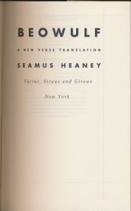 Beowulf: A New Verse Translation