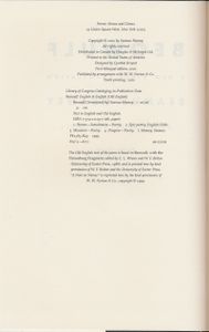 Beowulf: A New Verse Translation