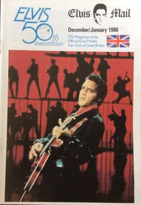 Elvis Mail  The Magazine Of The Official Elvis Presley Fan Club Of Great Britain   December 1985 / January 1986