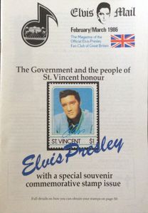 Elvis Mail  The Magazine Of The Official Elvis Presley Fan Club Of Great Britain   February / March 1986