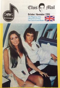Elvis Mail  The Magazine Of The Official Elvis Presley Fan Club Of Great Britain  October / November 1986