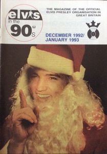 The Magazine Of The Official Elvis Presley Fan Club Of Great Britain  December 1992 / January 1993