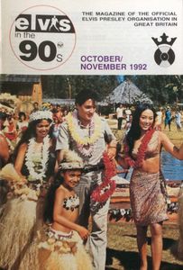 The Magazine Of The Official Elvis Presley Organisation In Great Britain  October / November 1992