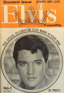 Elvis Monthly   Sixth Series,  Issue 1