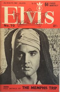 Elvis Monthly   Sixth Year,  No.70