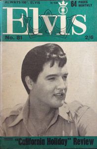 Elvis Monthly   Seventh Year,  No. 81