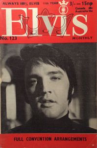 Elvis Monthly Eleventh Year, No. 123