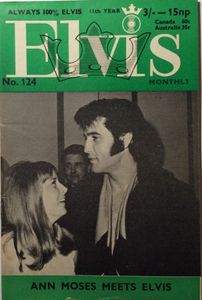 Elvis Monthly   Eleventh Year,  No. 124