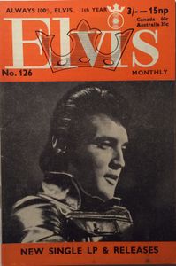 Elvis Monthly   Eleventh Year,  No. 126