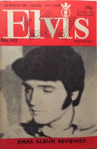 Elvis Monthly   Twelfth Year,  No. 143