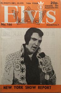 Elvis Monthly Fourteenth Year, No. 166