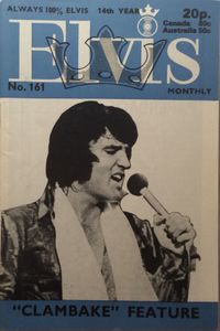 Elvis Monthly Fourteenth Year, No. 161