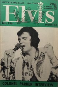 Elvis Monthly Fourteenth Year, No. 156