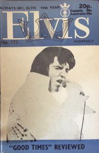 Elvis Monthly    Fifteenth Year,  No. 173