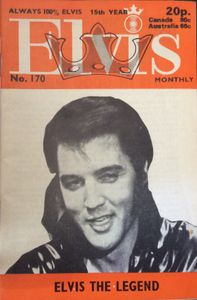 Elvis Monthly    Fifteenth Year,  No. 170