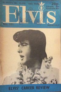 Elvis Monthly   Sixteenth Year,  No. 181