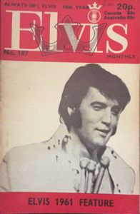 Elvis Monthly Sixteenth Year, No. 187