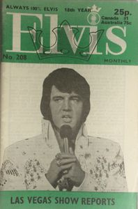 Elvis Monthly Eighteenth Year, No. 208