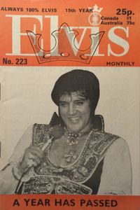 Elvis Monthly   Nineteenth Year,  No. 223