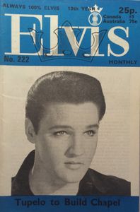 Elvis Monthly   Nineteenth Year,  No. 222