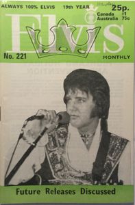 Elvis Monthly   Nineteenth Year,  No. 221