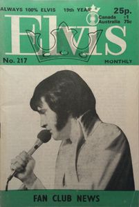 Elvis Monthly Nineteenth Year, No. 217