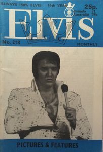 Elvis Monthly   Nineteenth Year,  No. 218