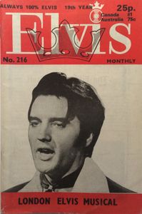 Elvis Monthly Nineteenth Year, No. 216
