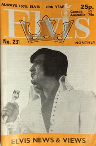 Elvis Monthly Twentieth Year, No. 231
