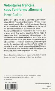 Volontaires Français Sous L'Uniforme Allemand